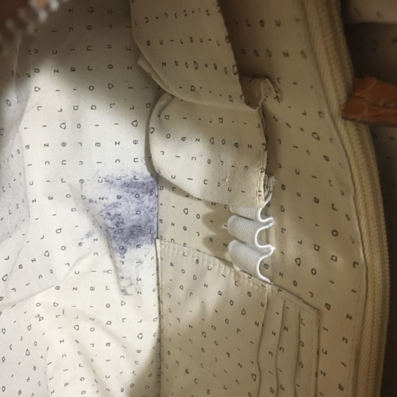 Liz Claiborne Vegan Crocodile Barrel Bag - iPad sz - Picture 7 of 12